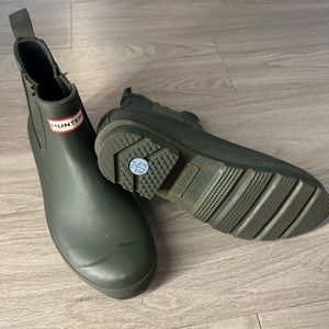 12 - Men’s Hunter Original Chelsea Boot Green